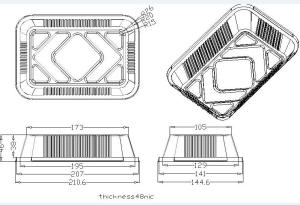 Making Machine for Rectangular Containers with Vertical Curel