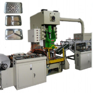 Cartons Case Foil Packaging Type Aluminum Container Machine